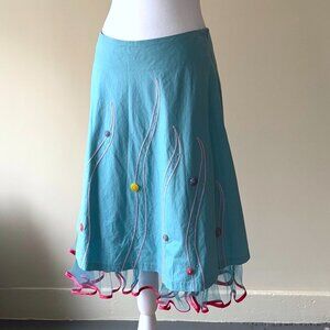 Lapis Light Blue Skirt Size M